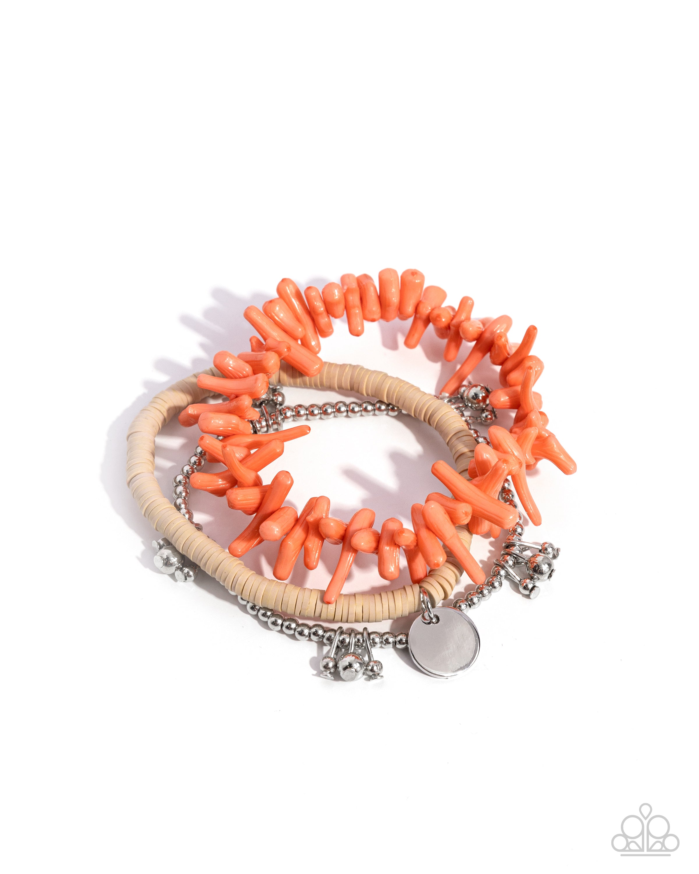 Coastal Collection - Orange-Paparazzi