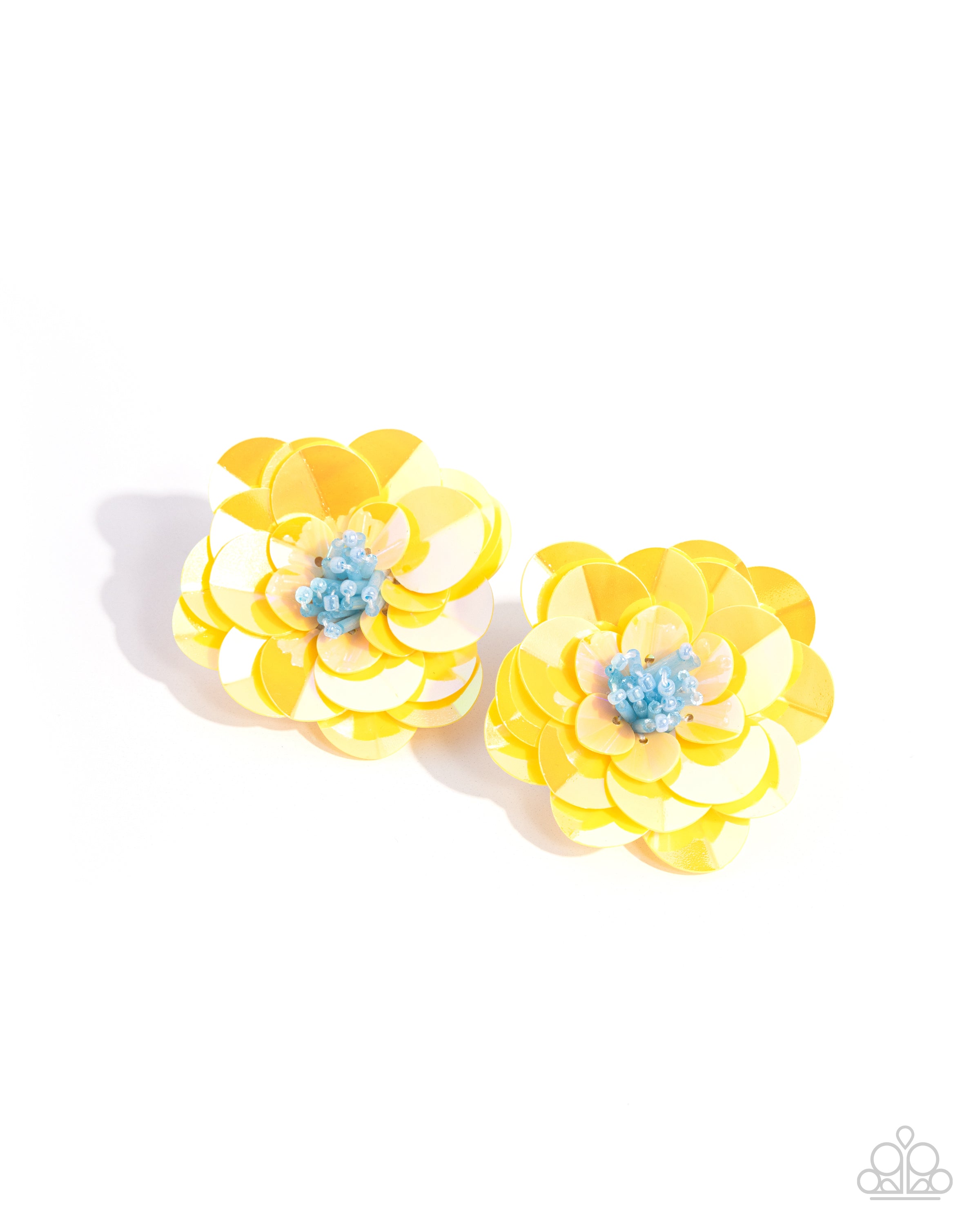 Floating Florals - Yellow-Paparazzi