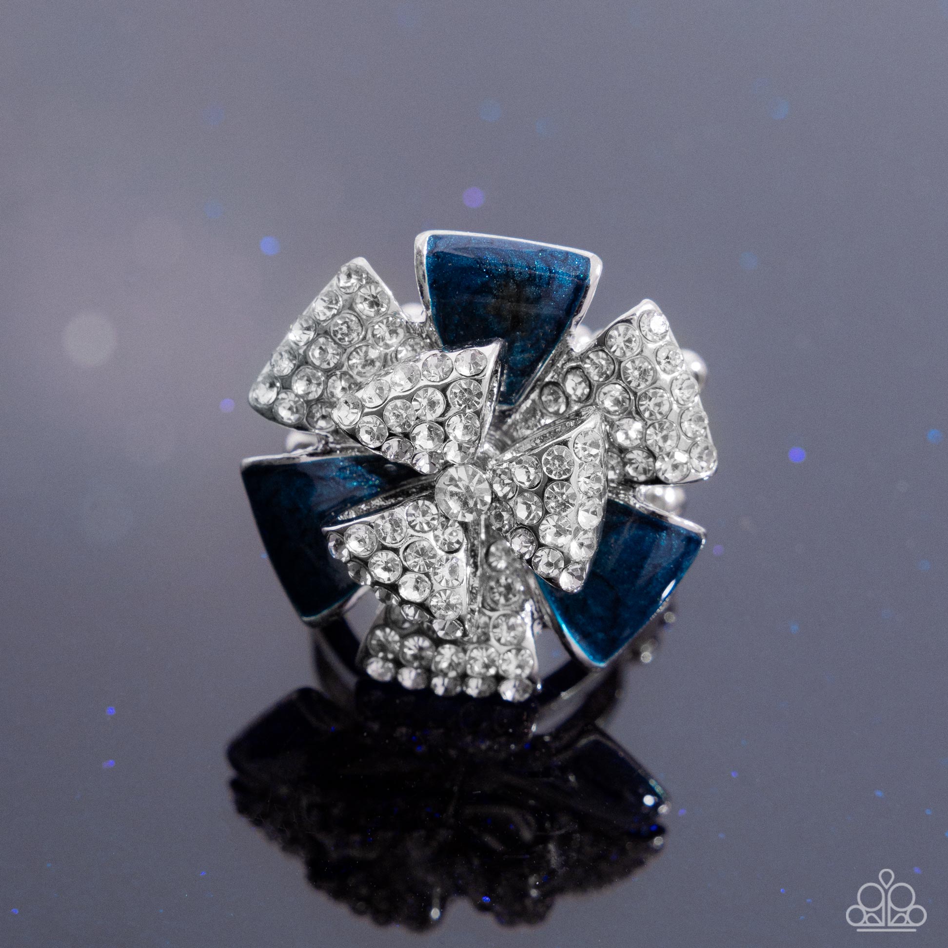 Persuasive Pizzazz - Blue-Paparazzi