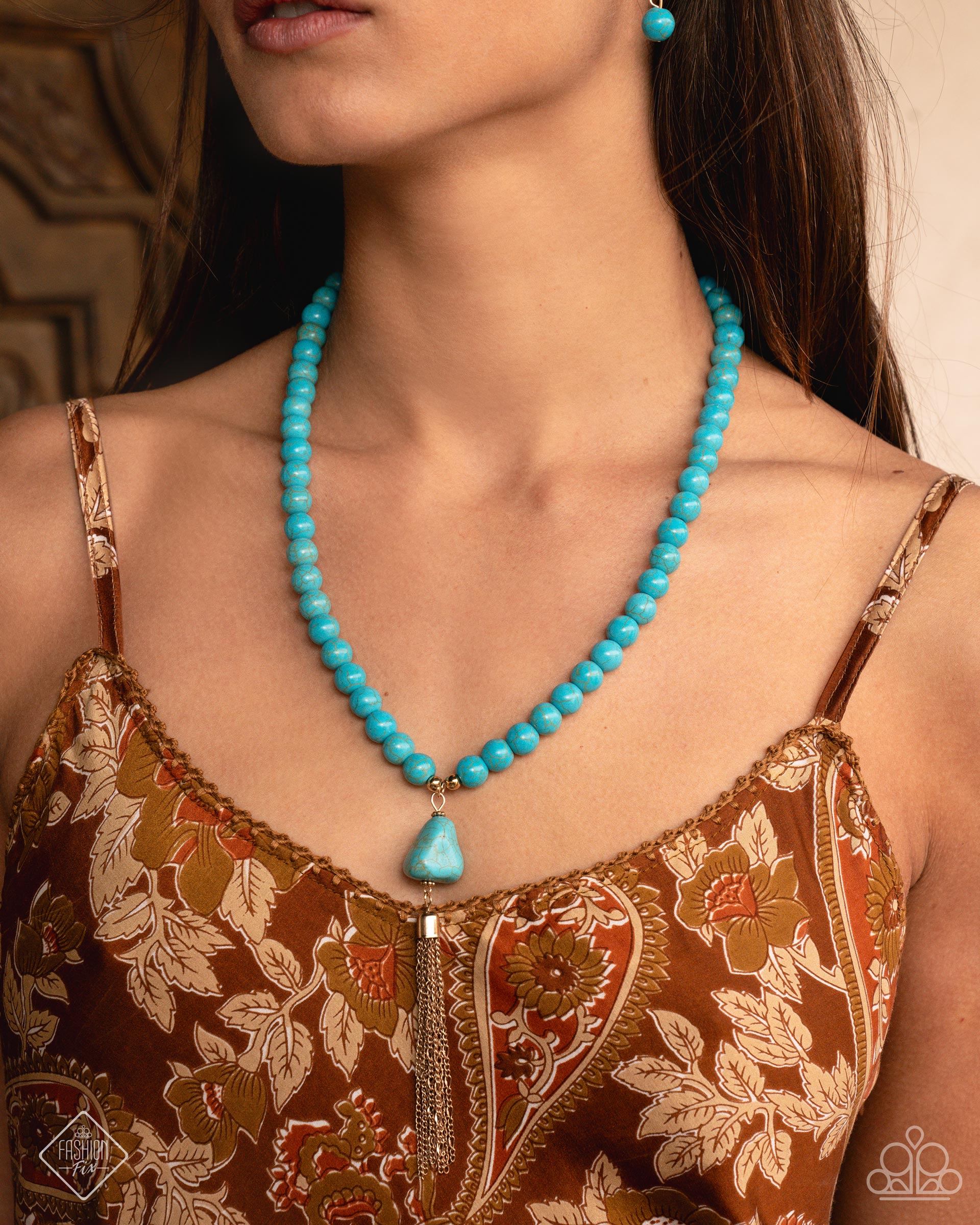 Coachella Chic - Blue-Paparazzi