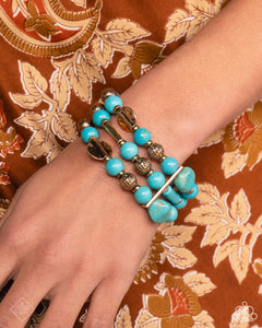 Coachella Confidence - Blue-Paparazzi