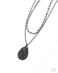 Druzy Delight - Black-Paparazzi