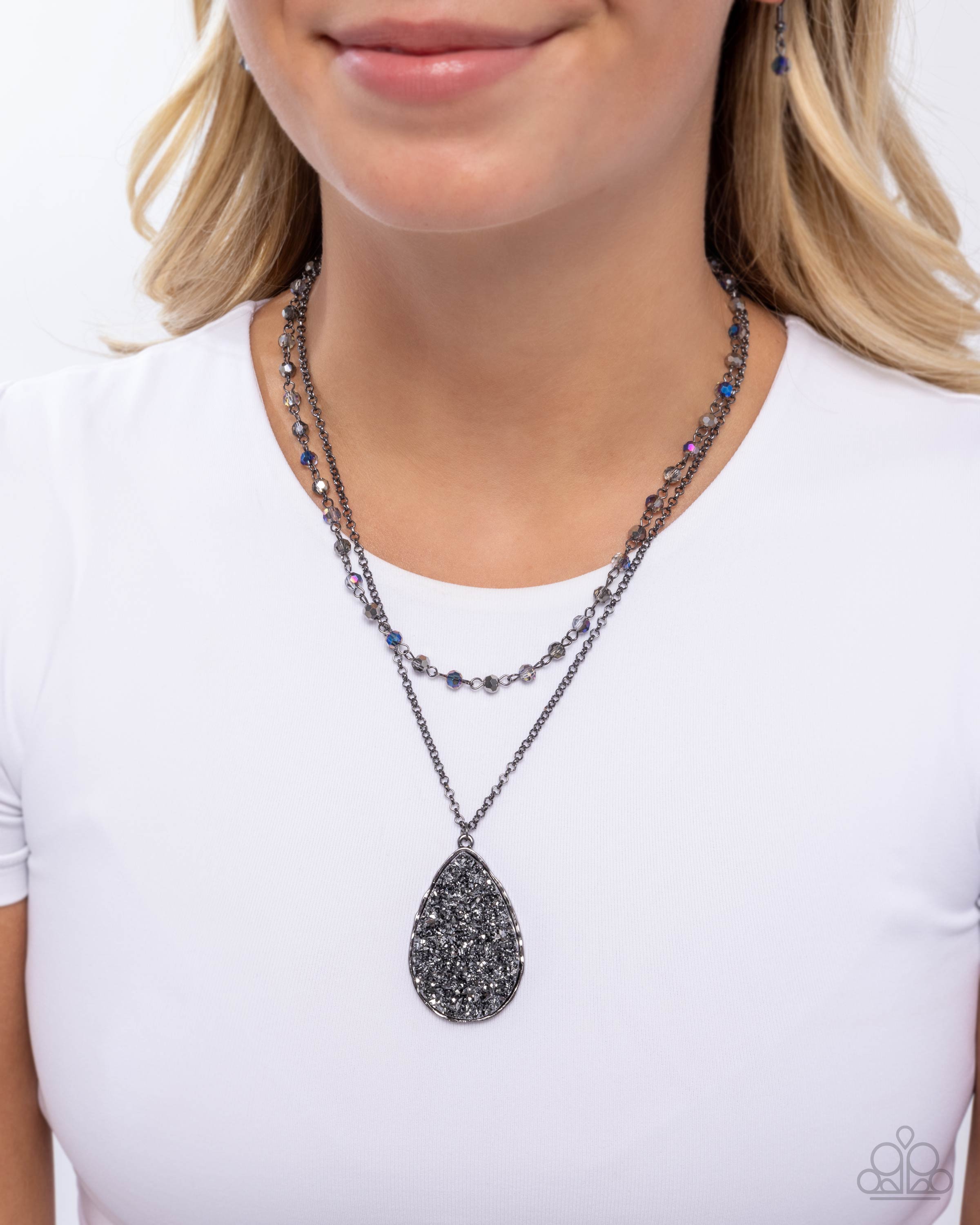 Druzy Delight - Black-Paparazzi