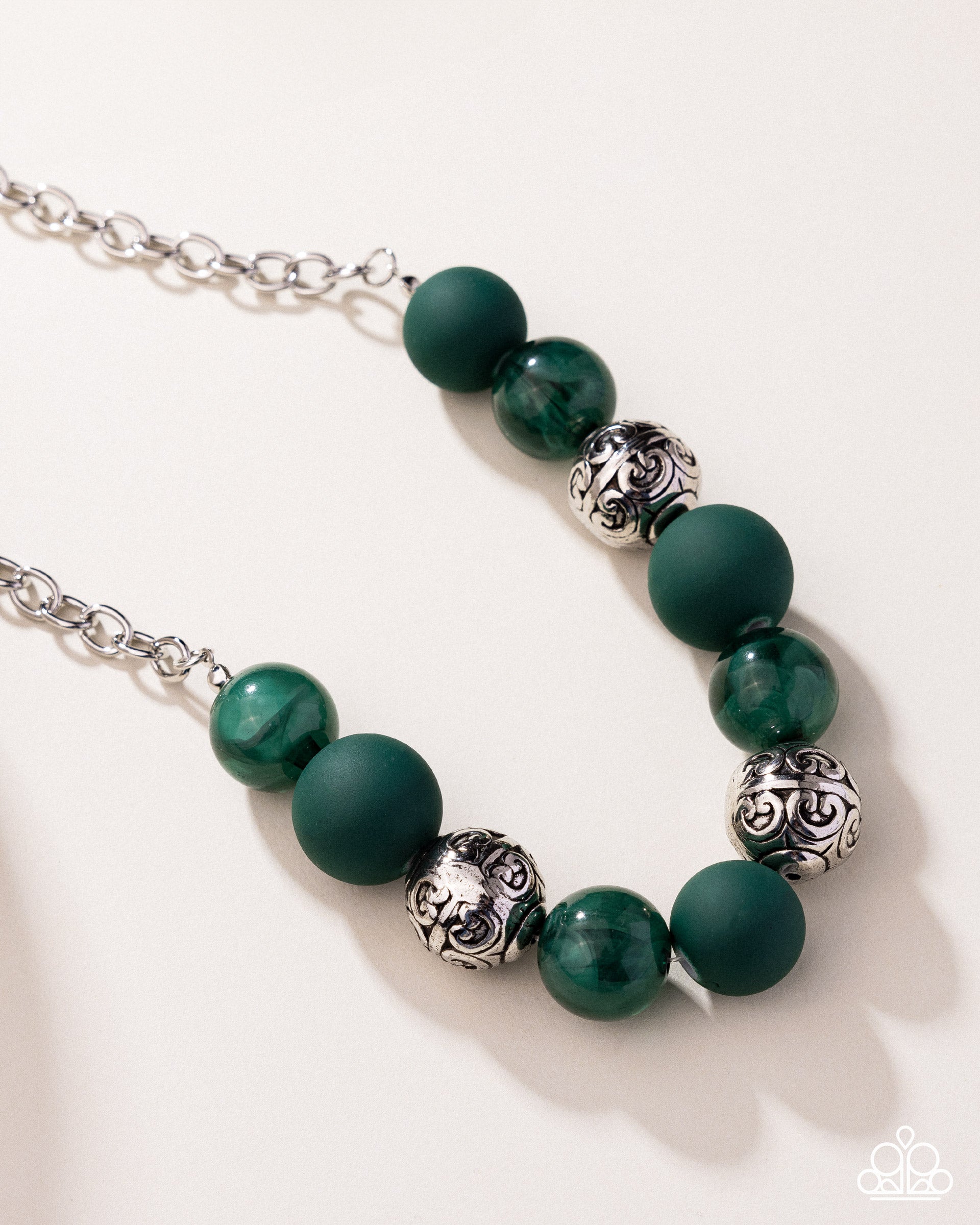 Bewitching Texture - Green-Paparazzi