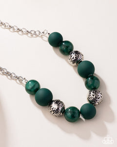 Bewitching Texture - Green-Paparazzi