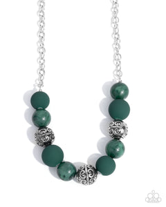 Bewitching Texture - Green-Paparazzi