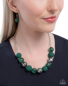 Bewitching Texture - Green-Paparazzi
