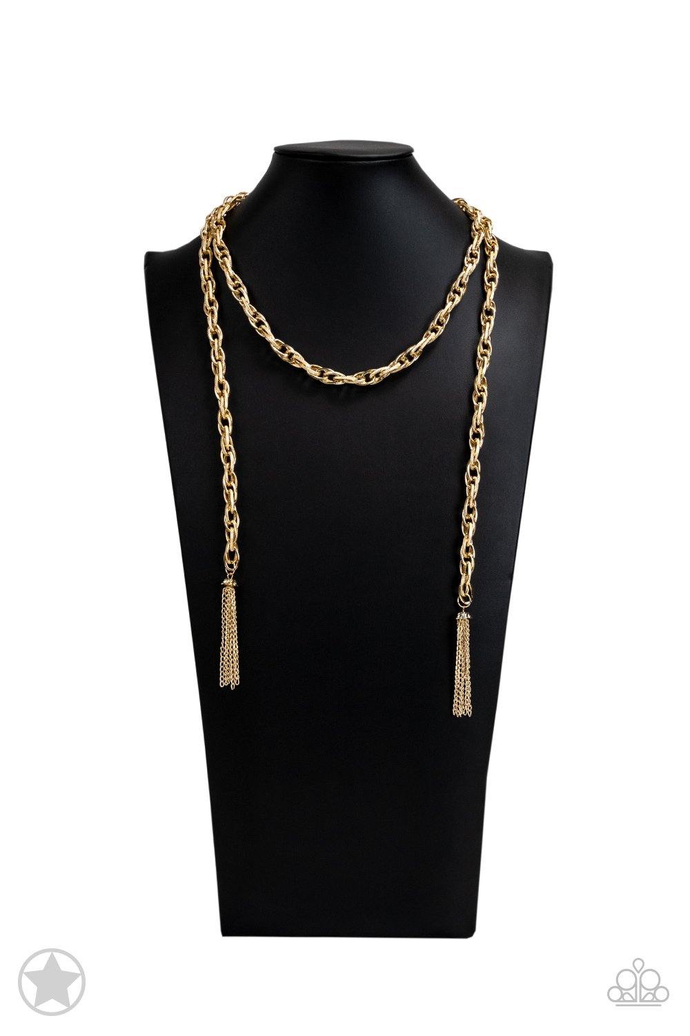 SCARFed for Attention - Gold - Flauless Bling Boutique