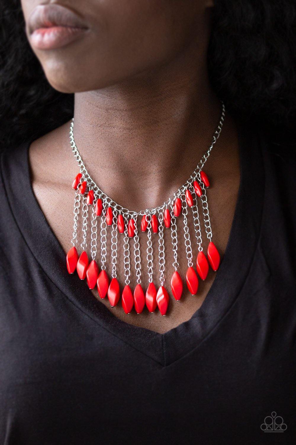 Venturous Vibes - Red - Flauless Bling Boutique