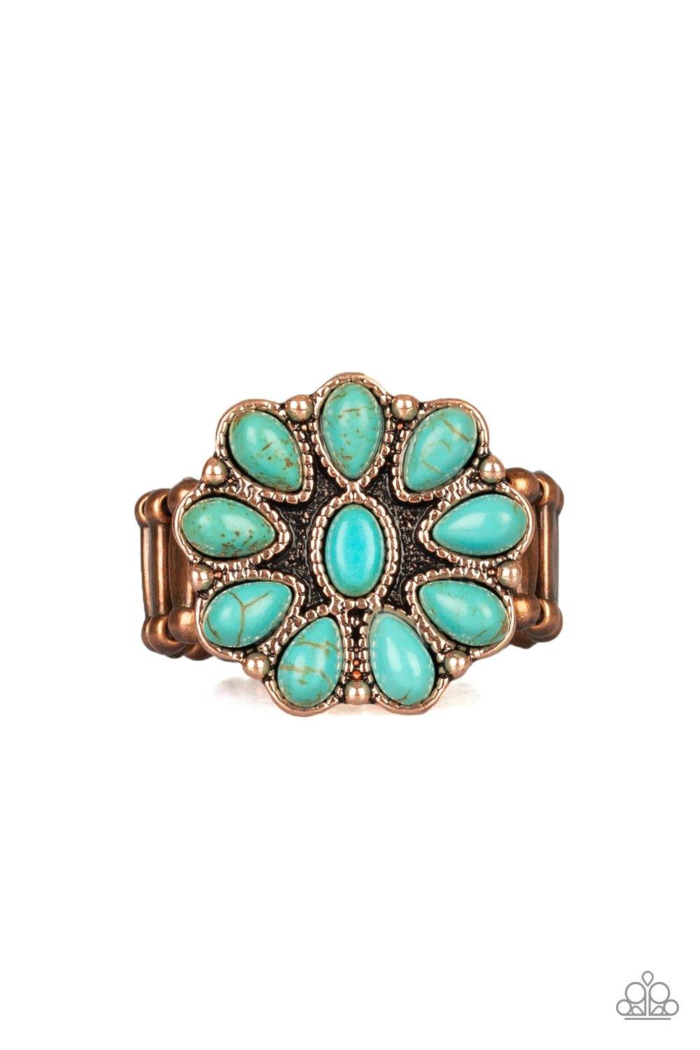 Stone Gardenia - Copper - Flauless Bling Boutique