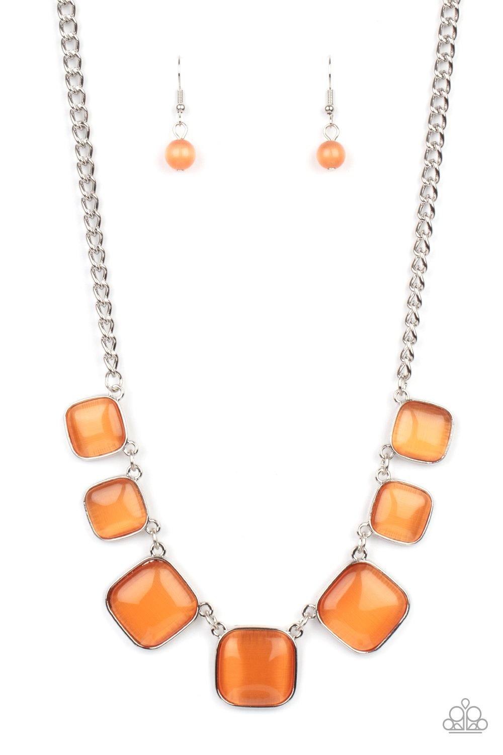 Aura Allure - Orange-Paparazzi - Flauless Bling Boutique