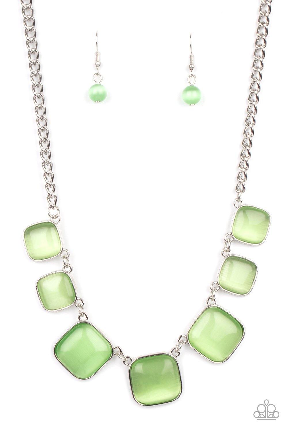 Aura Allure - Green-Paparazzi - Flauless Bling Boutique