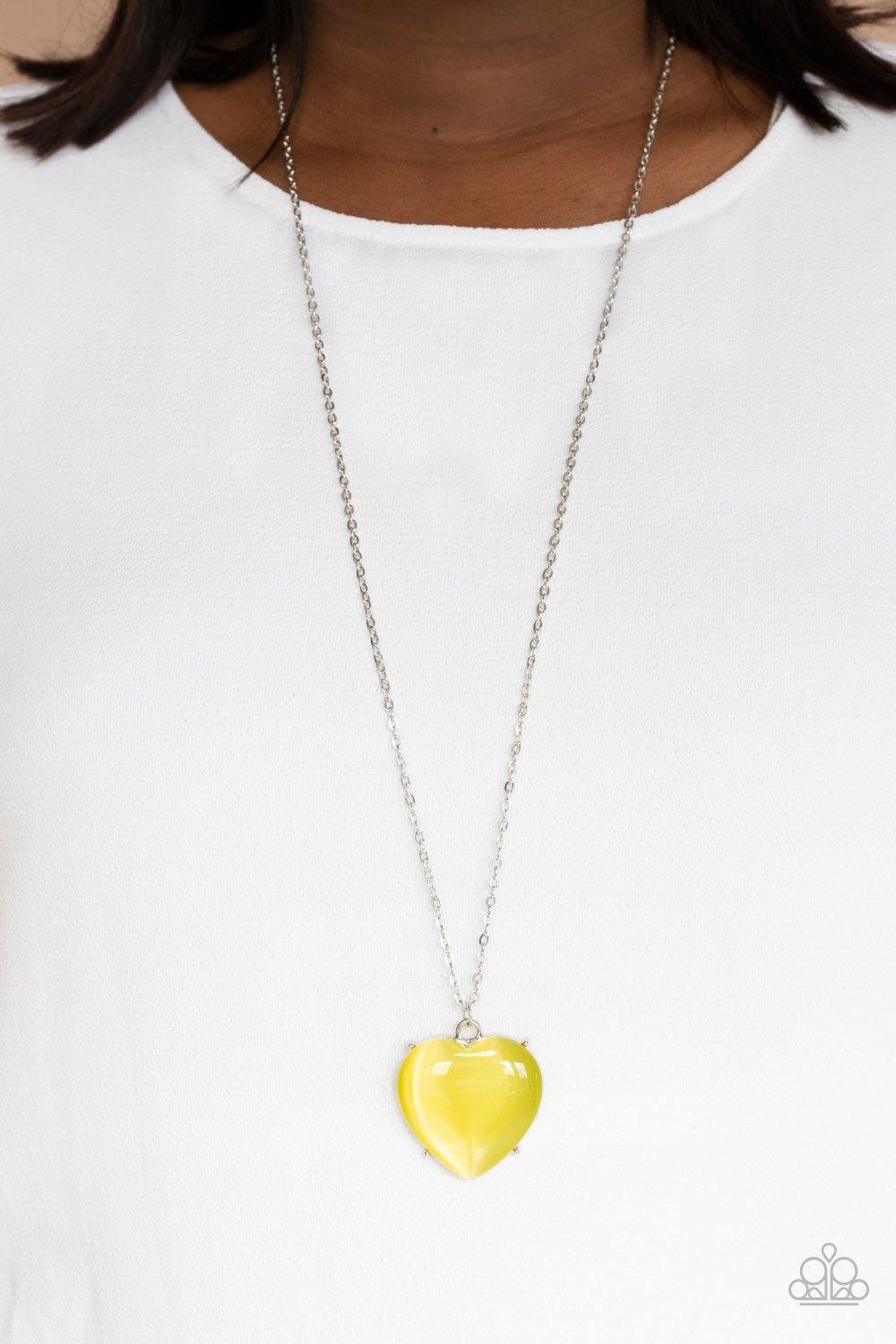 Warmhearted Glow - Yellow-Paparazzi - Flauless Bling Boutique