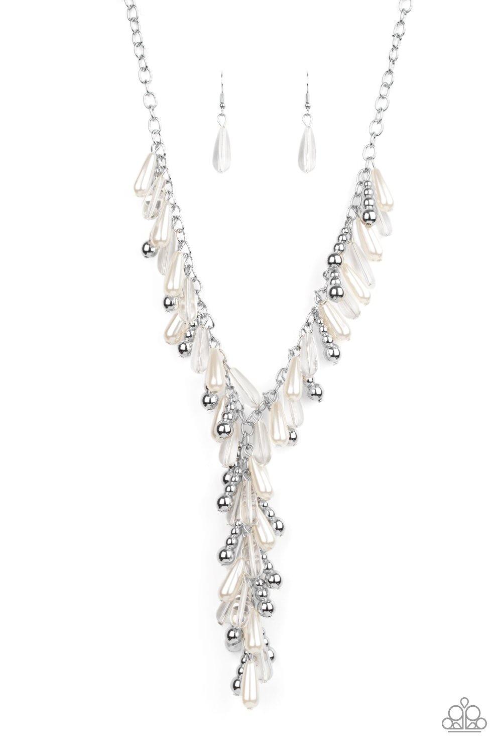 Dripping With DIVA-ttitude - White-Paparazzi-Life of The Party - Flauless Bling Boutique