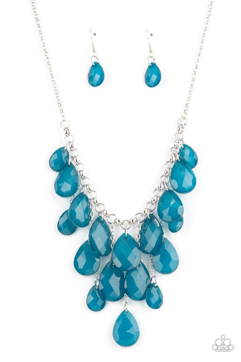 Front Row Flamboyance - Blue - Flauless Bling Boutique