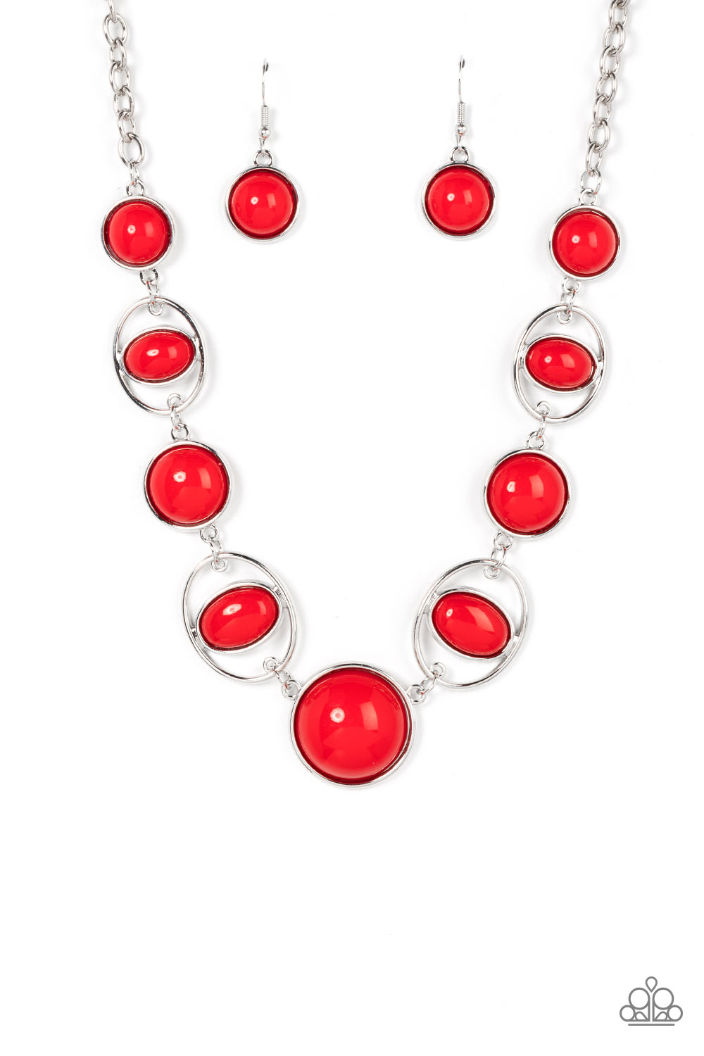 Eye of the BEAD-holder - Red