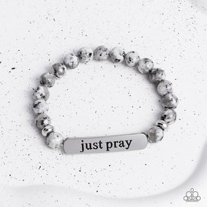 Just Pray - Silver-Paparazzi