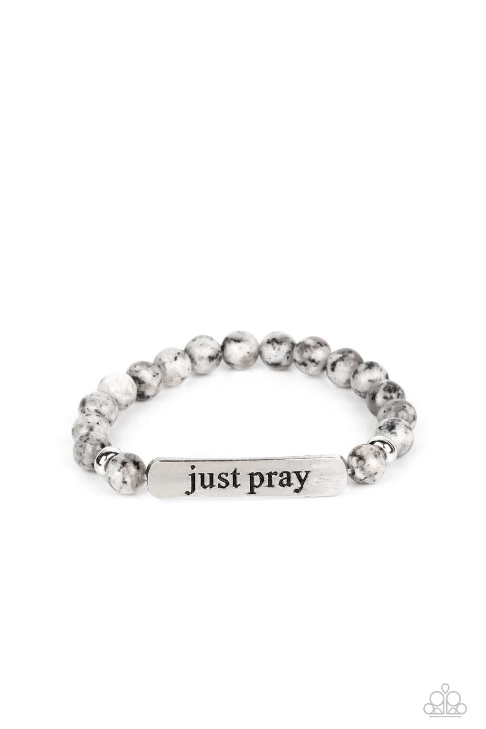 Just Pray - Silver-Paparazzi