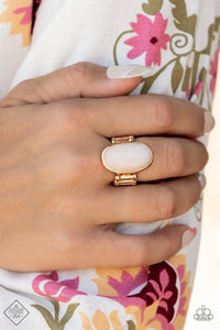Mystical Mantra-Gold Ring-Paparazzi - Flauless Bling Boutique