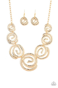Statement Swirl - Gold - Flauless Bling Boutique