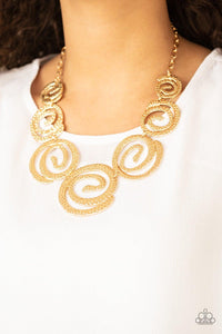 Statement Swirl - Gold - Flauless Bling Boutique